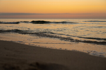 sunset at the beach