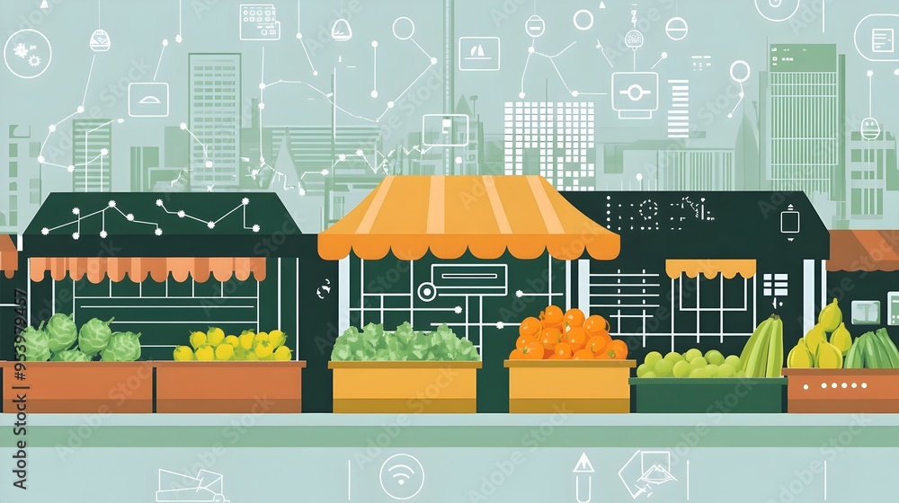 Poster innovative smart energy management solution leveraging iot technology to optimize efficiency and sus