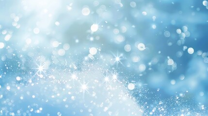 Fototapeta premium Sparkling Blue Abstract Background