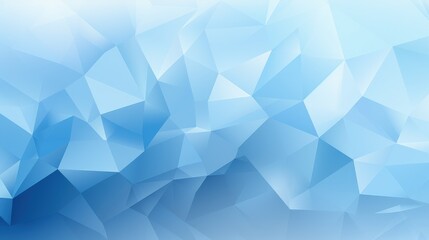 Fototapeta premium A geometric abstract background featuring various shades of blue, ideal for digital designs and presentations.
