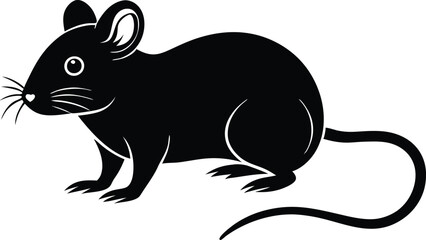 black and white mouse