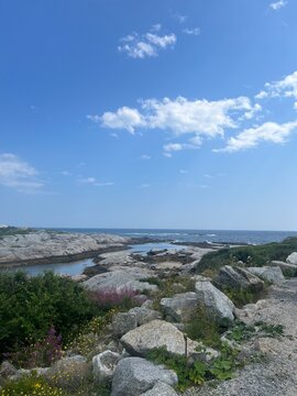 view of the coast of the atlantic ocean