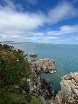 view of the coast of the sea