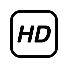 Screen resolution icon set. Monitor size symbol. Hd vector icon