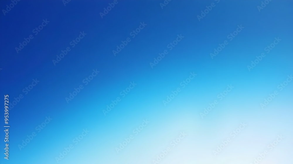 Poster elegant gradient background in shades of blue with clean minimalist design offering ample space for 