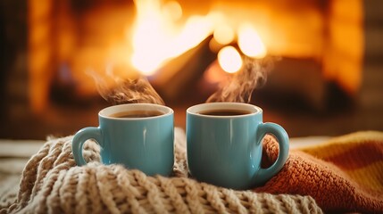 cup of coffee with sticks