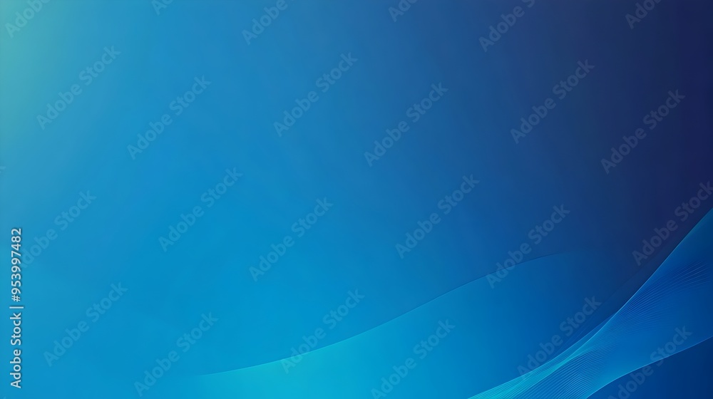 Poster stunning gradient background featuring smooth transitions between shades of blue creating a calming 