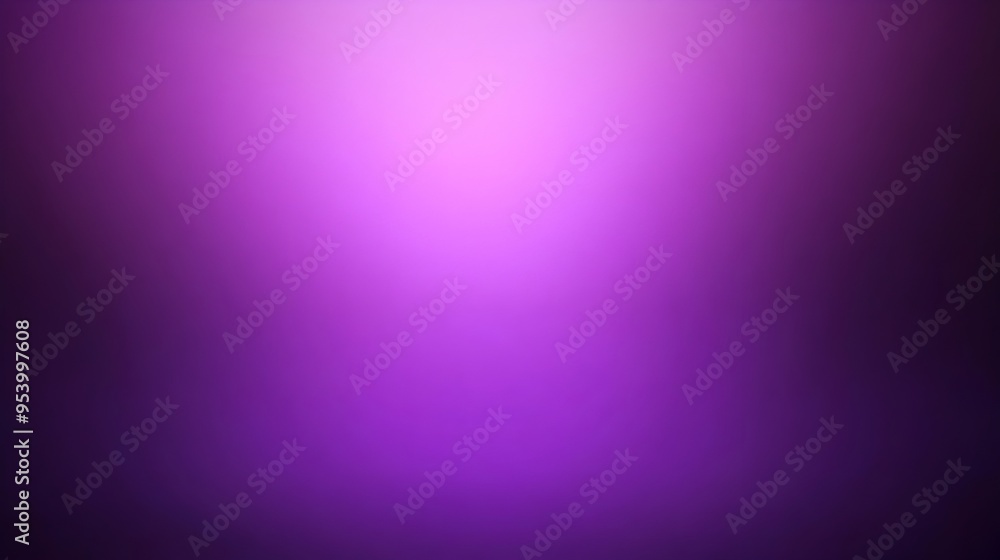 Poster serene and sophisticated gradient background transitioning between soft shades of purple providing a