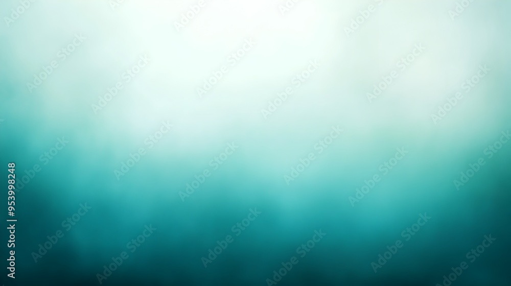 Poster elegant and versatile teal gradient background with smooth transitions between shades of blue green 