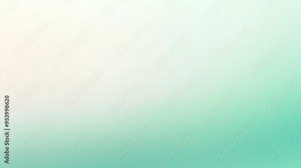 Poster sophisticated seafoam green gradient background with smooth color transitions for versatile digital 