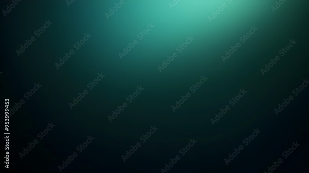 Poster serene and calming gradient background with smooth transitions between 2 3 shades of dark green prov