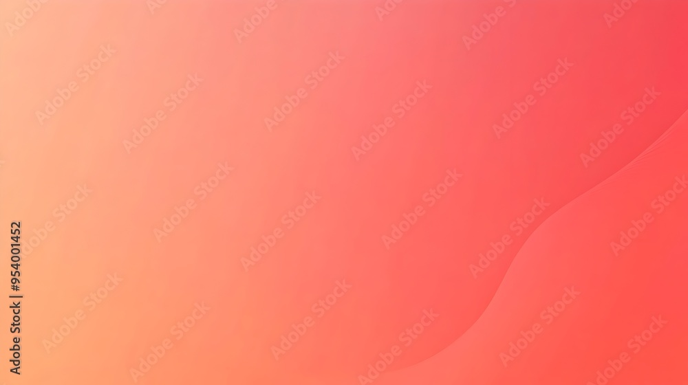 Aufkleber elegant and versatile coral gradient background with seamless transitions between soft pastel hues i