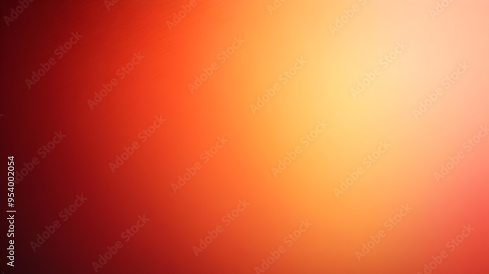 Poster smooth gradient background with seamless transitions between warm shades of burnt orange leaving amp