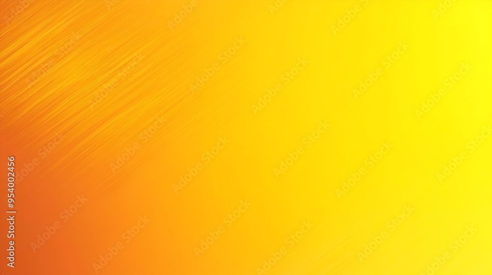 Poster smooth vibrant gradient background with transitioning shades of sunflower yellow providing ample spa