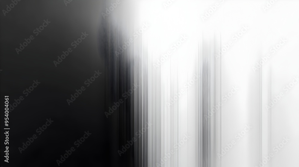 Poster elegant gradient background with smooth transitions between silver tones offering ample space for ov