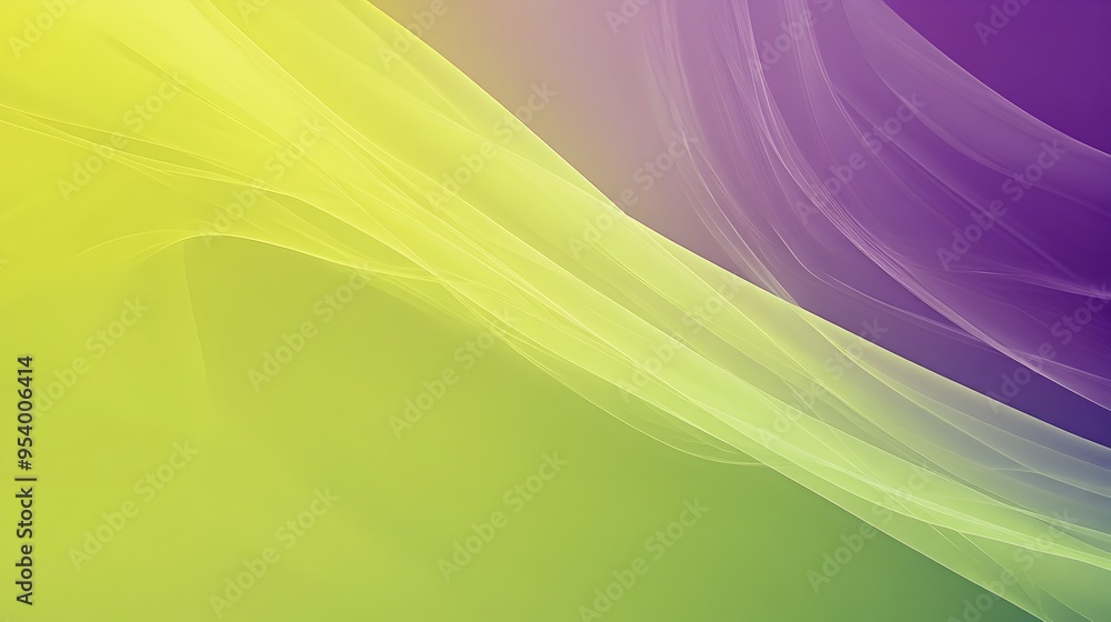 Poster elegant and minimalist gradient background featuring smooth transitions between shades of violet and