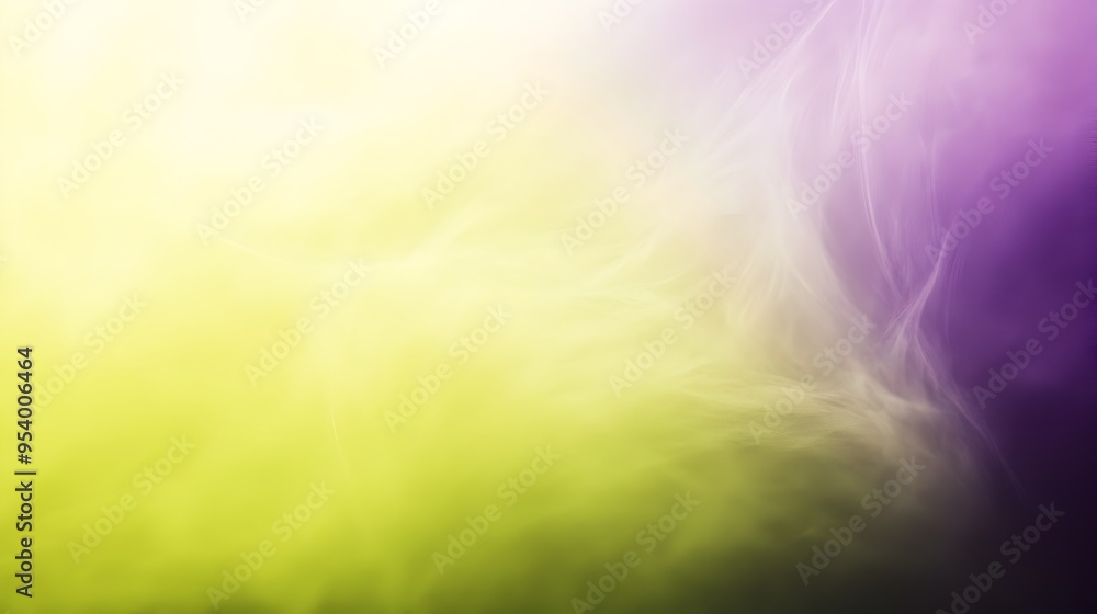 Poster smooth gradient background with seamless transition between two to three shades of violet and yellow