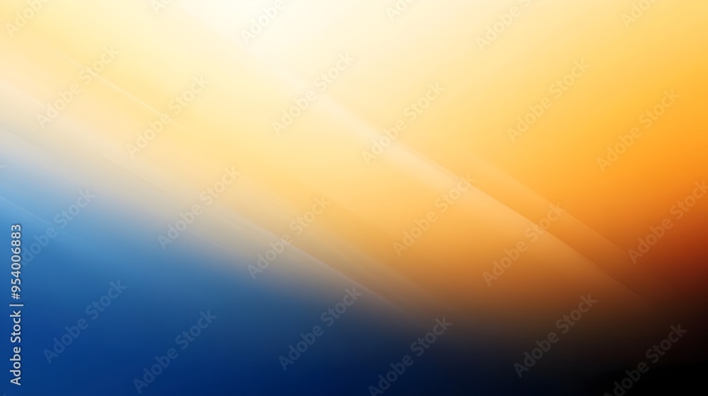 Poster smooth gradient background with seamless transitions between indigo and amber shades providing a sop