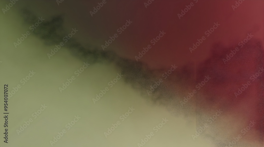 Poster sophisticated gradient background transitioning seamlessly between earthy olive green and rich maroo