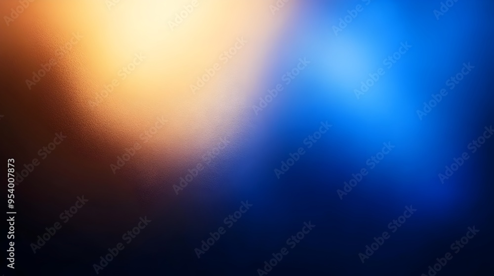 Poster stunning gradient background with smooth transition between two to three shades of royal blue and go