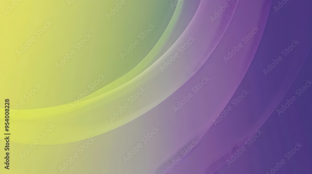 Poster smooth gradient background with seamless transitions between lavender and lime shades providing ampl