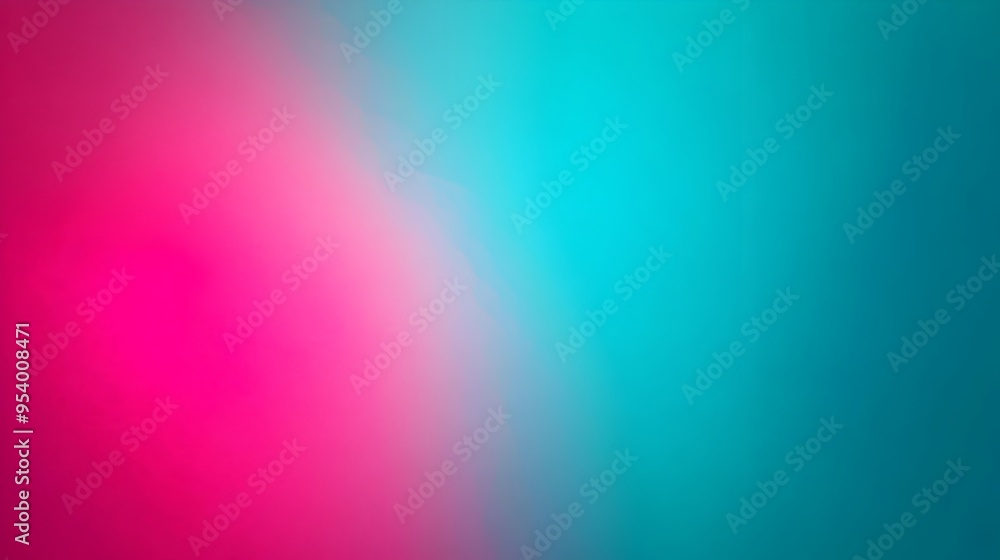Poster stunning gradient background with seamless transitions between rich vibrant shades of fuchsia and te