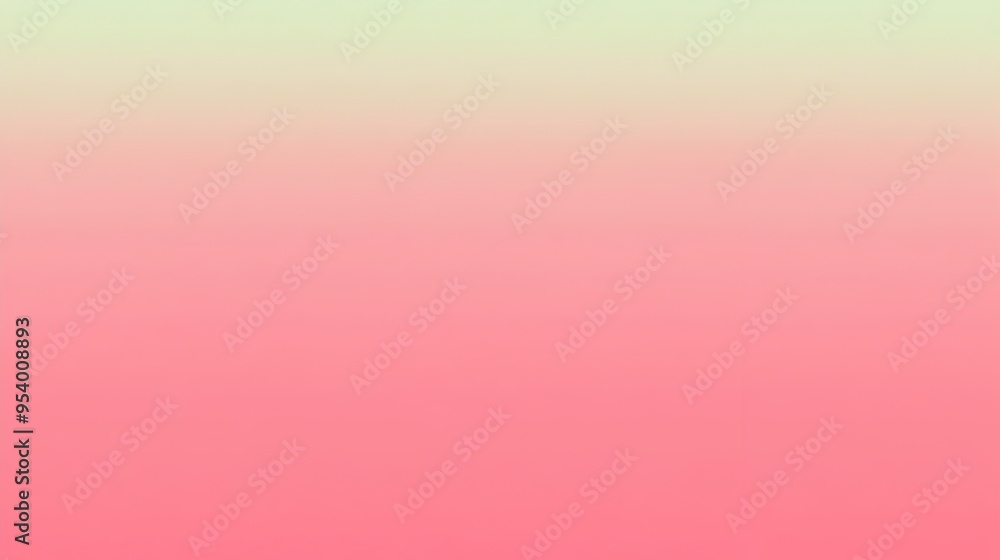 Poster elegant and calming gradient background with smooth transitions between soft pink and pistachio hues