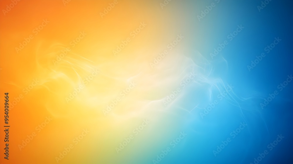 Poster visually striking gradient background featuring a smooth transition between complementary shades of 