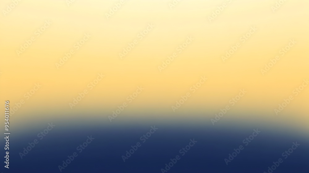 Poster elegant and modern gradient background with smooth transitions between lemon and indigo hues providi