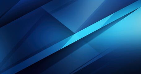 A sleek blue abstract background with geometric shapes and gradients, ideal for digital designs or presentations.