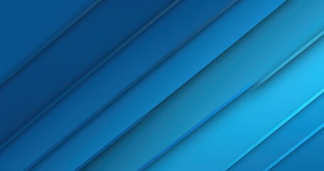 Fototapeta premium A modern abstract design featuring layered shades of blue, creating a dynamic and visually appealing background.
