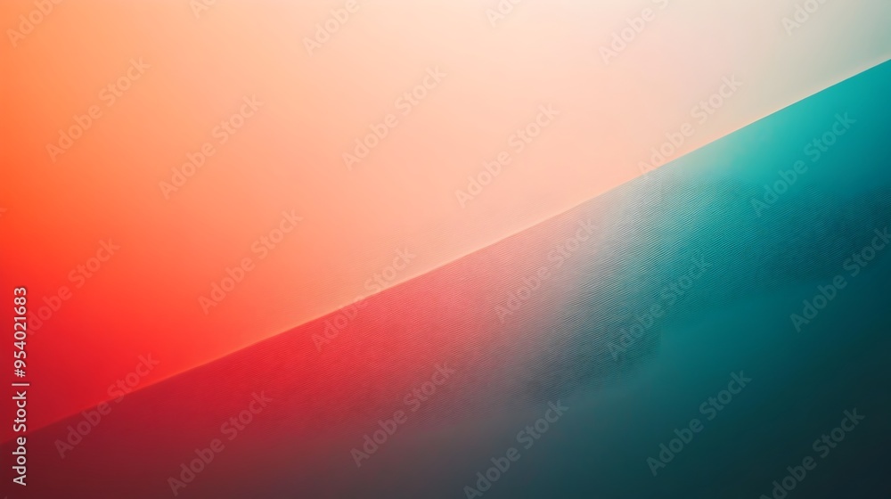 Poster sleek and sophisticated gradient background with seamless transitions between shades of red orange a
