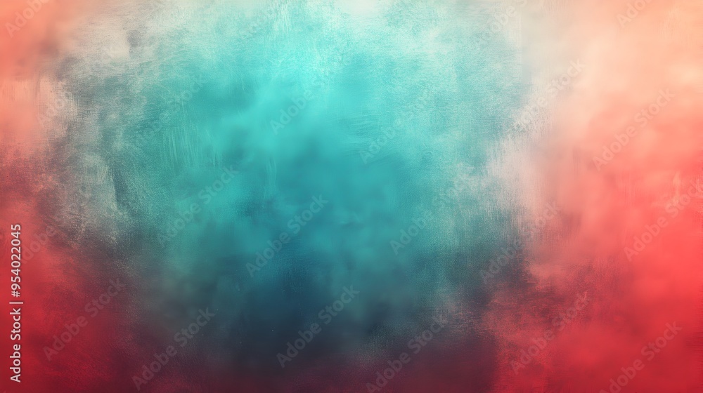 Poster elegant minimalist textured paper background with soft gradient hues and versatile shades of turquoi