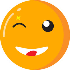 Wink Emoticon Expression