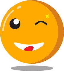 Wink Emoticon Expression