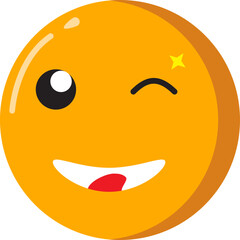Wink Emoticon Expression