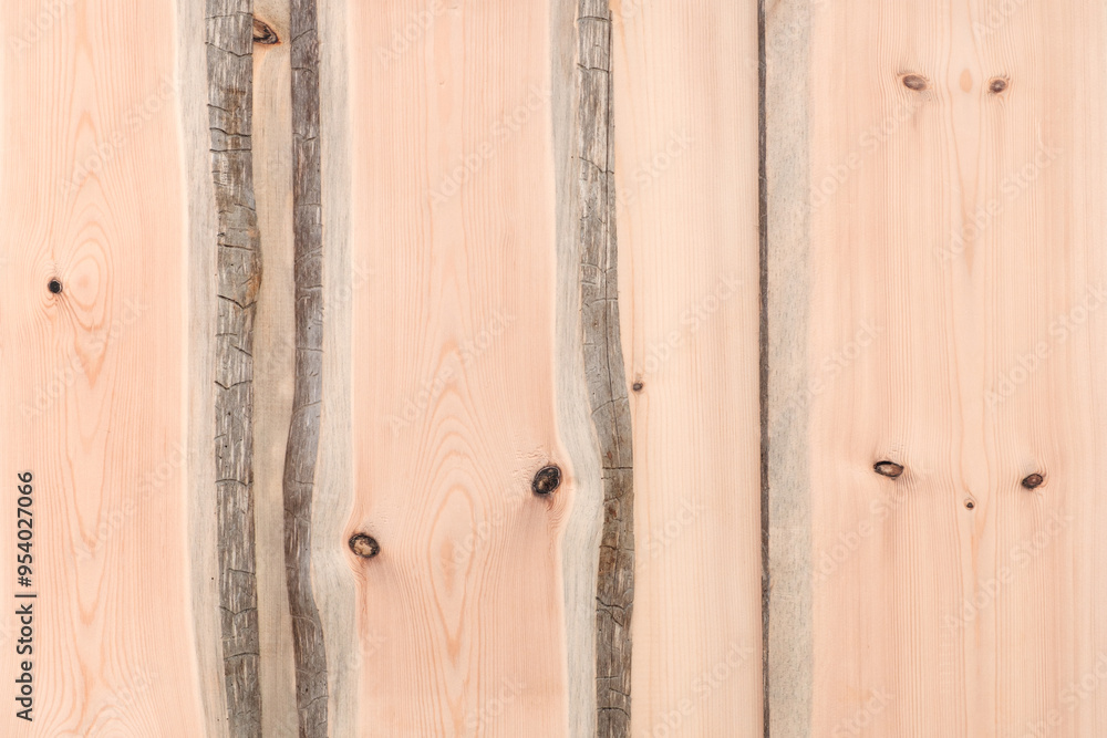 Poster a wooden surface with a grainy texture background and a few holes. the wood appears to be old and we