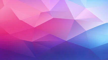 Fototapeta premium A vibrant abstract background featuring a blend of pink and blue geometric shapes.