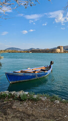 Fototapeta premium Boat on water