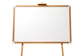 Blank Bulletin Board isolated on clear white background