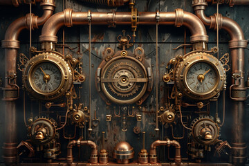 antique clock mechanism