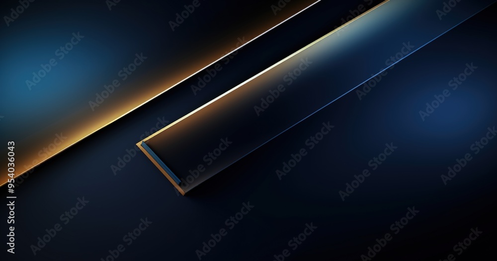 Poster a sleek, modern design featuring elongated shapes and a gradient color scheme, evoking a sense of de