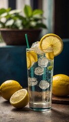 Enjoy a cold, refreshing lemon soda or a zesty lemon tea, ideal for quenching your thirst.