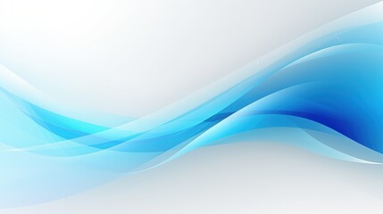 A smooth, flowing abstract design featuring shades of blue and white, ideal for backgrounds or digital projects.
