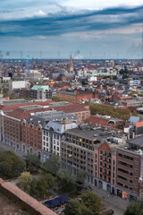 Obraz premium Aerial view of Antwerpen, Belgium