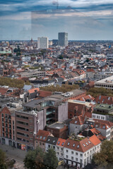 Aerial view of Antwerpen, Belgium