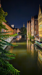 Fototapeta premium Canals of Ghent, Belgium