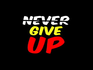 never give up motivation post