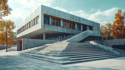 Obraz premium Creative architectural photography capturing innovative futuristic building designs