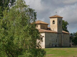 Basilica of Armentia, in Vitoria, Álava, Basque Country, Spain